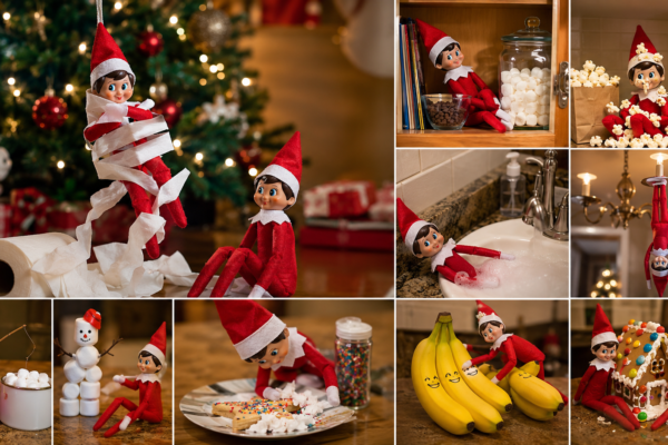 50 Last Minute Elf on the Shelf Ideas for Parents Who Forgot Tonight