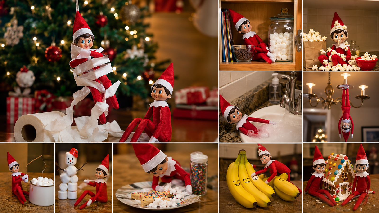 50 Last Minute Elf on the Shelf Ideas for Parents Who Forgot Tonight
