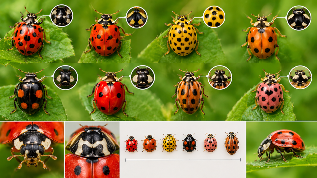 How to Identify Different Types of Ladybugs