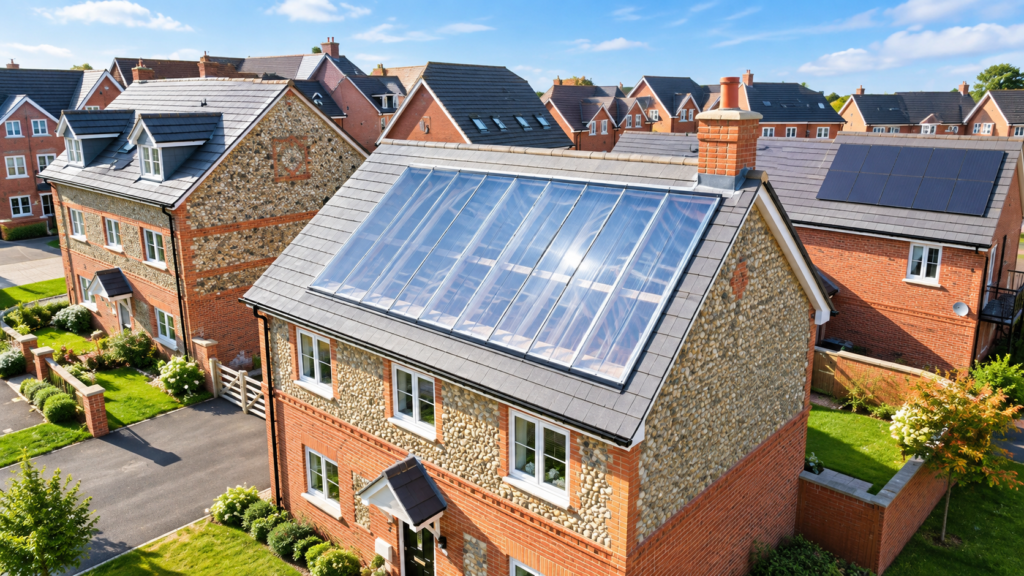 Why Homeowners Choose Clear Roof Panels