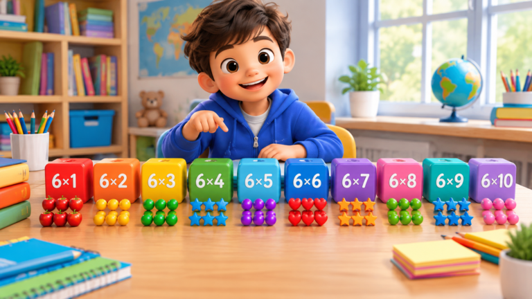 6 Times Table Made Easy: Charts, Tricks & Practice for Kids 6 Times Table Made Easy: Charts, Tricks & Practice for Kids