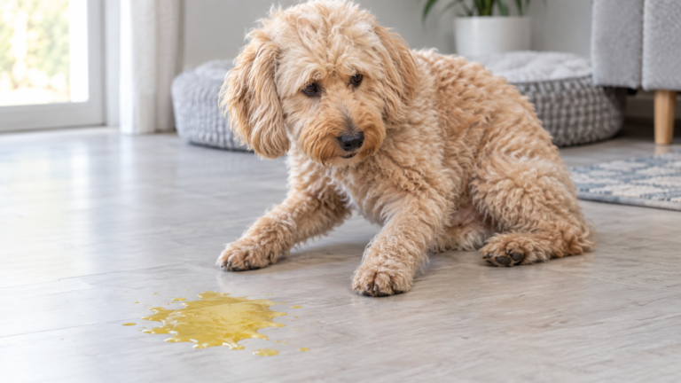 Dog Throwing Up Yellow: What It Means and When to Worry